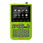 HEVIRGO Satellite Finder Low Consumption High Resolution Screen Satellite Finder Loop Search Portable