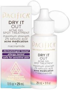 Pacifica Acne Spot Treatment Gel - Dry It Out Pimple Cream - Face Acne Cream -w/ 2% Salicylic Acid BHA & Niacinamide for Teens & Adults Vegan Clean Beauty Dermatologist Tested