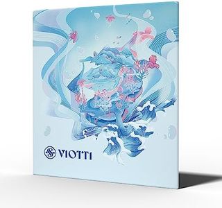 Viotti Violin Strings 4/4 Full Set | Medium Tension Synthetic-Core Strings with Gold E String for Brilliance, Power & Projection, Silver Wound D & G Strings, and Aluminum Wound A String