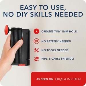 Takker Picture Hanging Tool Kit – Easy Wall Mounting Set