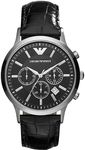 Emporio Armani Men's Classic Analog Analog-quartz Black Watch, (AR2447)