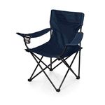 Shulabh Creative Stainless Steel Portable Outdoor Indoor EZEE ARM Folding Chair with Arms Rest (Blue)