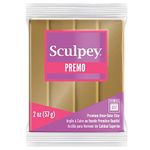 Sculpey Premo Sculpey Oven Bake Clay - Antique Gold