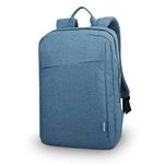 Lenovo 15.6" Casual Backpack B210, Durable and Water- Repellent Fabric, School & Office Use, Padded Laptop Compartment, Adjustable Shoulder Straps, 1 Year Warranty, Blue