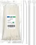 HS Long Zip Ties 12 Inch Clear 4.8M