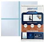 DESTINE® Epoxy Grout for Tiles (20 COLOURS) (MINI PACK: 100 Gm) | Tile Grout | Tiles Joint Filler | Waterproof Crack Filler | Tiles Gap Filler | Epoxy Grout (100 Gm) (Sky Blue)