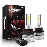 ZIHAOE 9006 HB4 Car Headlight, 110W Headlight Bulb, 20000LM 6000K White, 9V-32V Car Headlight Replacement Kit, 55W / Bulb, 2Pcs / Set