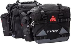 Tusk Pilot Pannier Bags with Bottle