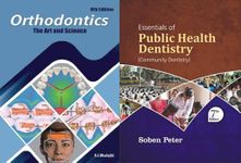 Orthodontics - SI Bhalajhi + Peter Soben - Public Health Dentistry - Set of 2 Books - 2023-24/Ed.