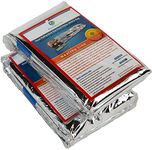 Emergency Blankets for Survival - Disaster Preparedness Prepping Supplies - Space Blanket (2 Pack) - 80" x 40" Retains up to 90% of Body Heat - Mylar Blankets for Camping & Outdoors by HealthyLine