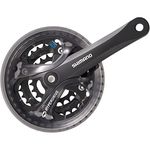 Shimano M361 Hybrid Crankset (Black, 175mm X 48/38/28T)