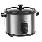 Russell Hobbs Electric Rice Cooker & Steamer - 1.8L (10 cup) Keep warm function, Removable non stick bowl, Easy to clean, Steamer basket, measuring cup & spoon inc, Energy saving, 700W, 19750