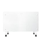 1500W Convector Heater, Ultra-thin Wall-mounted or Freestanding, Ultra-white Glass Panel