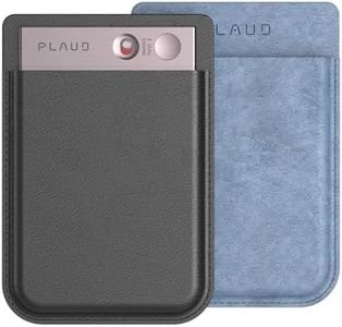 PLAUD Note AI Voice Recorder with 2 Cases, Voice Recorder with App Control, Transcribe & Summarize with AI Technology, 64GB Memory, Voice Recorder Carrying Case