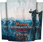 TruWild Motion - 3 Pack, All Natural Plant Based Vegan Pre Workout Powder for Men & Women, Clean Energy Supplement with Electrolytes, Increased VO2 Max, No Chemicals, Fillers or Synthetic Stimulants