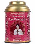 SAN-CHA Tea Boutique| Rose Oolong Tea| High Mountain Oolong Tea|150 Cups+|Himalayan Tea| Semi Fermented Tea Leaves| Real Rose Flower Tea - 2 Gm