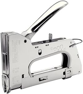 Rapid Heavy Duty Manual Staple Gun PRO R28 for No. 28 Staples, Cable Tacker with Easy-to-Squeeze Trigger, 3-Step Force Adjuster, and All-Steel Casing and Wear Parts, Made in Sweden (20511710)