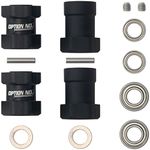 HobbyMarking RC Car 1/10 Aluminum 12mm Hex Adapter Wheels Rims Combiner for Tamiya CW-01 Chassis Lunchbox ORV Monster Beetle Upgrade Parts