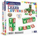 MAGNA-TILES microMAGS Learn Letters