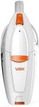 Vax Gator Cordless Handheld Vacuum Cleaner | Lightweight, Quick Cleaning | Built-in Crevice Tool - H85-GA-B10, 0.3 Litre, White and Orange