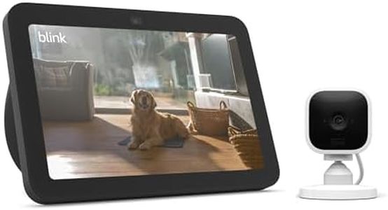 All-new Echo Show 8 (3rd Gen, 2023 release) with Blink Mini | Charcoal