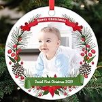 2023 Baby's First Christmas Photo O