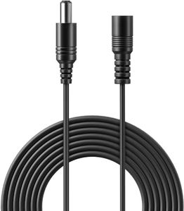 Felixstory DC Power Cable with Jack Plug Adapter 2.1 * 5.5mm/2.5 * 5.5mm DC Power 24V 8A Plugs Male Female Connectors for 12V-24V Power Supply Adapter