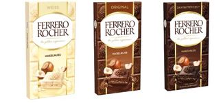 Ferrero Chocolate Rocher Collection Of Hazelnut Chocolate, White Hazelnut, Original Milk, Dark 55% Hazelnut Chocolate 90G Each Pack Of 3 (Diwali Special) - 300 Gram