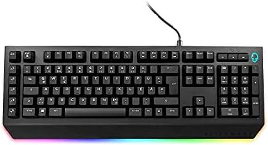 Dell Alienware Advanced Gaming Tastatur, AlienFX Beleuchtung, Anti-Ghosting, Multimedia-Tasten