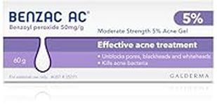 Benzac AC 5.0% Moderate Acne Gel 60