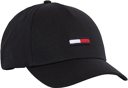 Tommy Hilfiger Casquette Unisexe TJU Flag Casquette De Baseball, Noir (Black), Taille Unique