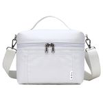 NOL Natural Organic Lifestyle Insulated Lunch Bags for Women Cooler Bag Lightweight Nylon Waterproof Lunch Box For Work