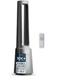 Pro Breeze® OmniAir 41" Bladeless Tower Fan with Air Purifier - Silent Standing Portable Circulator - Remote Control, HEPA Filter, LED Display, 10 Fan Speeds, 5 Modes & 60° Oscillation