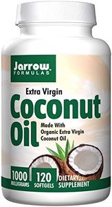 Jarrow Formulas, Huile Coco, Extra Vierge, 1000 mg, 120 Gélules