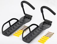 Wall Mounted Bicycle Hangers | Set of 2 Bike Rest | Garage Storage Rack | Space Saving | Pukkr
