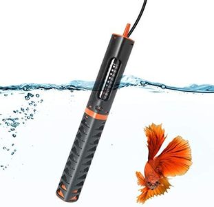 HITOP Adjustable Aquarium Heater with Protective Cover, 50W 100W 120W Fish Tank Heater for 10/20/30 Gallon Fish Tank or Turtle Tank