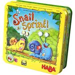 HABA 304558 Snail Sprint, A Magnetic Snail Race for Ages 5 and Up, English version