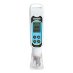 Cole-Parmer - Oakton PCTSTestr™ 50 Waterproof Pocket pH Conductivity, Salinity, and TDS Tester - Business & Scientific - LCD Screen, 0°C to 60°C / 32°F to 140°F