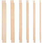 OLYCRAFT 36Pcs Dowel Rods Wood Sticks 3mm 4mm 5mm 6mm 8mm 10mm Assorted Sizes Beech Wood Sticks 30cm Long Unfinished Dowel Round Wood Dowels for DIY Projects Crafting, Wooden Craft Sticks