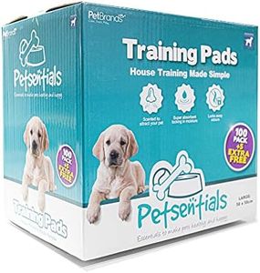 Petsentials Leakproof, Quick Dry, Dog/Puppy Disposable Training Pads Pack x105