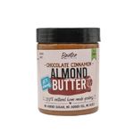 Banter Chocolate Cinnamon Butter - 85% Almonds, Rich Dark Chocolate Swirl, and Cinnamon Powder - Protein-Packed, Low Sugar, and Guilt-Free Nut Butter Spread - Vegan, Gluten-Free-230 grams