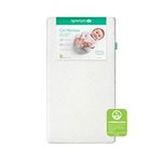 Newton Baby Crib Mattress and Toddler Bed - 100% Breathable, Babies Can Breathe Right Through It, 100% Washable, Non-Toxic, Better Than Organic - Removable Cover -Deluxe 5.5" Thick - White