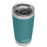 YETI Rambler 20 oz Stainless Steel Vacuum Insulated Tumbler w/MagSlider Lid, River Green