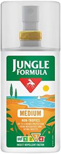 Jungle Formula Medium Insect Repellent 90ml - Repellent Spray - Medium Protection from Mosquitoes - with DEET and Geraniol - Up to 6 hours of protection