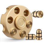 Metal Fidget Spinner for Kid Adult, Detachable Hand Spinner Stainless Steel Bearing Fidget Cube Desk Toy for Stress Relief Killing Time, Cool Finger Gyro Gadget Gift for Adult Kid Boy