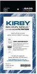 Kirby- Part#197394 - Genuine Kirby Vacuum Bags 2X 9 Bags Per Package Fits: Sentria (Units Built Prior To 2009)