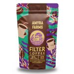 Amyra Farms Kaapi Blend Powder | South Indian Filter Coffee | 100% Arabica | 80% Coffee 20% Chicory 250G, Packet