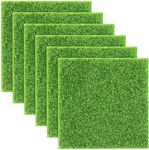 Elcoho 6 Pieces Fake Grass for Craf