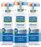 SmartMouth DDS Activated Clinical Mouthwash - Adult Mouthwash for Fresh Breath - Clinical Strength Mouthwash for Gum Health, Gingivitis & More - Clean Mint Flavor, 16 fl oz (3 Pack)