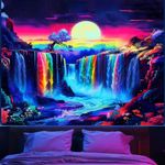 Apdidl Blacklight Posters Waterfall